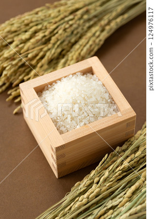 White rice White rice 124976117