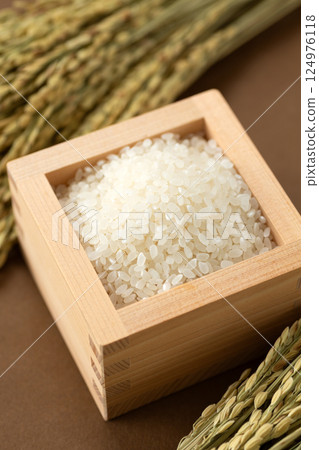 White rice White rice 124976118