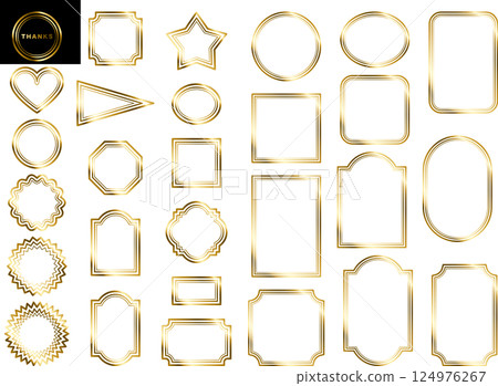 Frame 1, 1 gold Frame 1, 1 gold 124976267