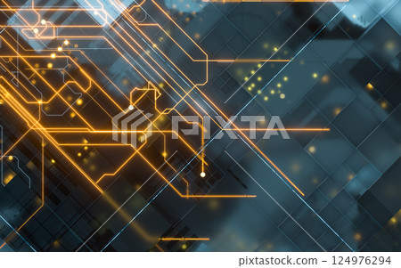 cyberspace, future, glowing 124976294