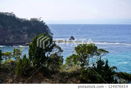 堂島與大海的春景 堂島與大海的春景 124976914