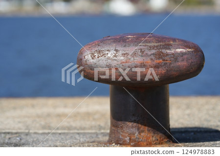 用於固定港口船舶的鑽頭 124978883