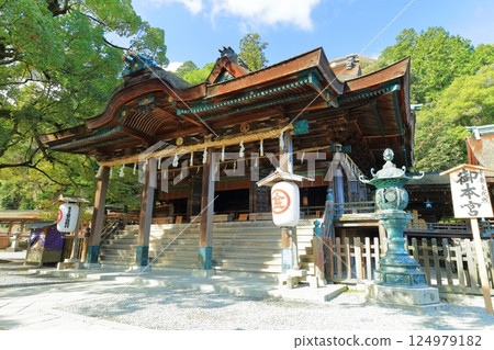[Kagawa Prefecture] Spring at Kotohira Shrine (Main Shrine Worship Hall and Main Hall) 124979182