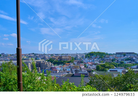 View to the south from Shibokuhoncho Green Space in Shibokuhoncho, Miyamae Ward, Kawasaki City, Kanagawa Prefecture View to the south from Shibokuhoncho Green Space in Shibokuhoncho, Miyamae Ward, Kawasaki City, Kanagawa Prefecture 124979633