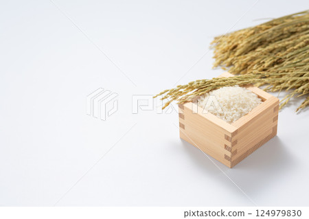 White rice White rice 124979830