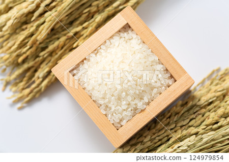 White rice White rice 124979854