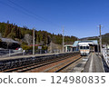 Trains stopping at Hida Ichinomiya Station 124980835