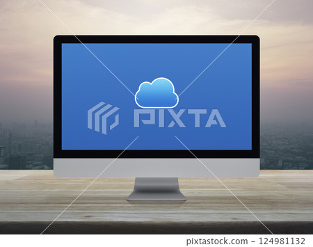 Technology cloud computing concept Technology cloud computing concept 124981132