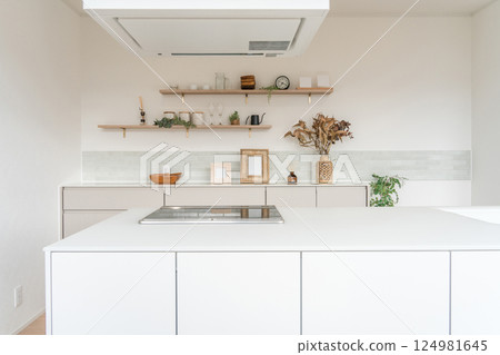 Newly built kitchens, kitchen islands, system kitchens Newly built kitchens, kitchen islands, system kitchens 124981645