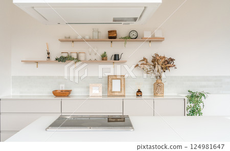 新建廚房、廚房中島、系統廚房 124981647