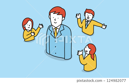 支持人力資源的專業人士：傾聽不同人的故事的人 124982077