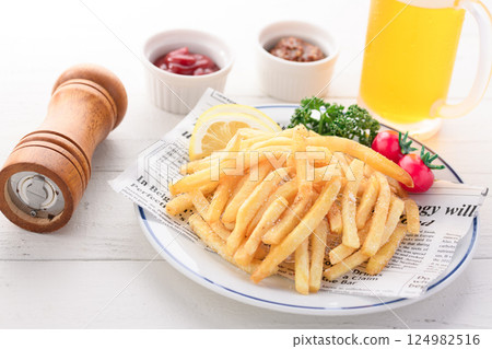 French fries French fries 124982516