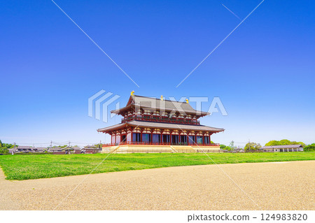 Nara Prefecture Heijomiya Ruins Daiichi Daigokuden 124983820