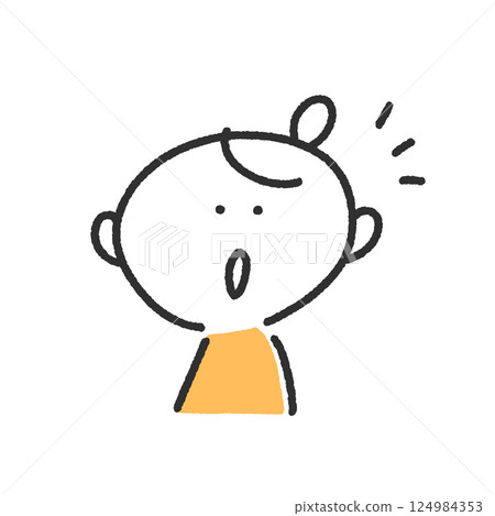 A woman suddenly realizes something; remembers 124984353