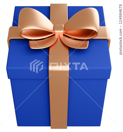 3D 插畫_呈現_藍色 124984678