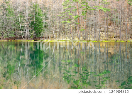 Mishaka Pond, the motif of Kaii Higashiyama's "Green Echoes" 124984815