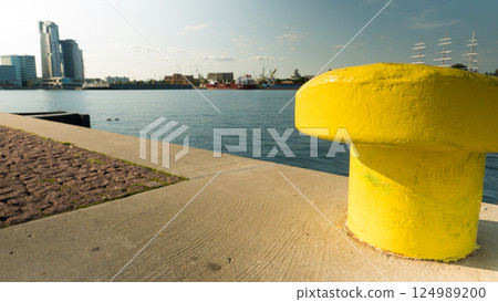 View for Gdynia city at Baltic Sea 124989200