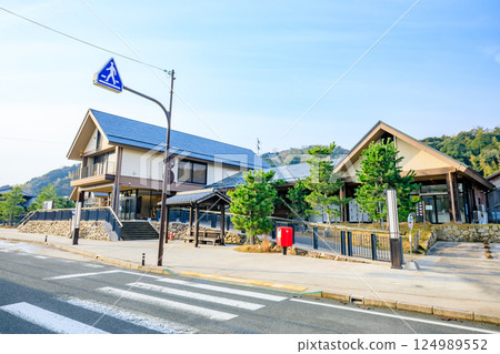 京都府宮津市春天的天橋立站 124989552