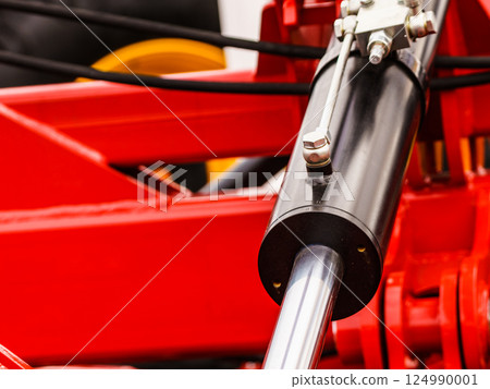 Hydraulic mechanism on modern machine Hydraulic mechanism on modern machine 124990001