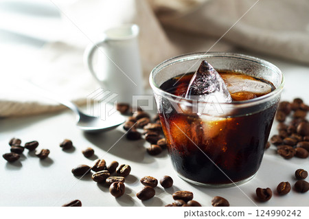Summer iced coffee 124990242