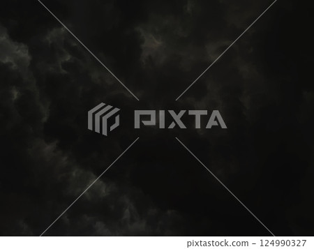 背景圖 1：深黑灰色的陰天，佈滿雨雲 124990327