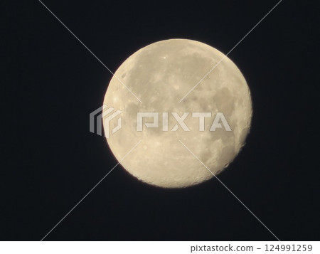 月亮夜空 月亮夜空 124991259