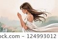 一起握手的女孩 124993012