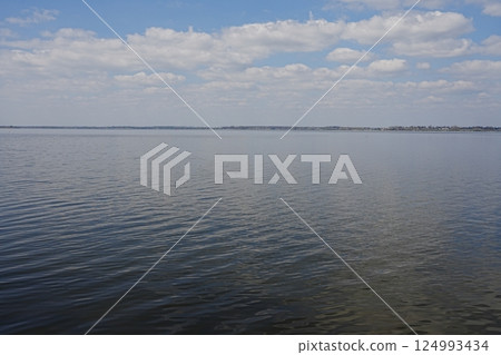 Reservoir in Goczalkowice town at Silesian district in Poland Reservoir in Goczalkowice town at Silesian district in Poland 124993434