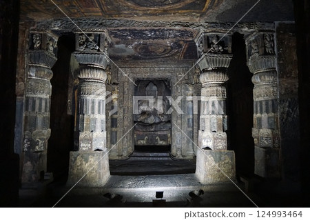 Ajanta Caves 124993464