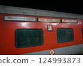 Indian night train 124993873