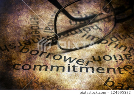 Borrowing grunge  concept 124995582