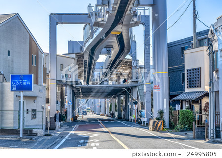 神奈川縣鎌倉市富士見町站的城市景觀 124995805