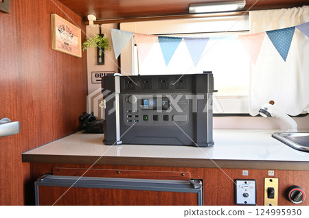 Portable battery (potaden) camper 124995930