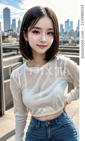 Cute female AI photo 124996033