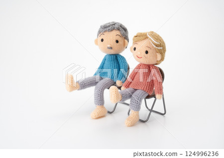 Amigurumi 娃娃：老年生活形象 124996236