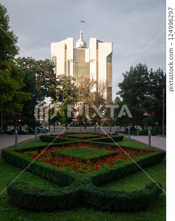 Presidential palace in Chisinau, Moldova, Europe Presidential palace in Chisinau, Moldova, Europe 124996297