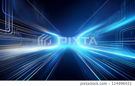 Cyber image abstract background 124996931