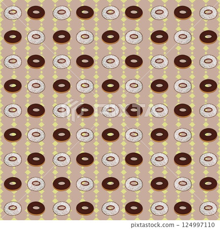 Donut wallpaper illustration Donut wallpaper illustration 124997110