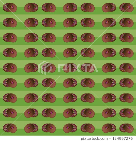 Donut wallpaper illustration 124997276
