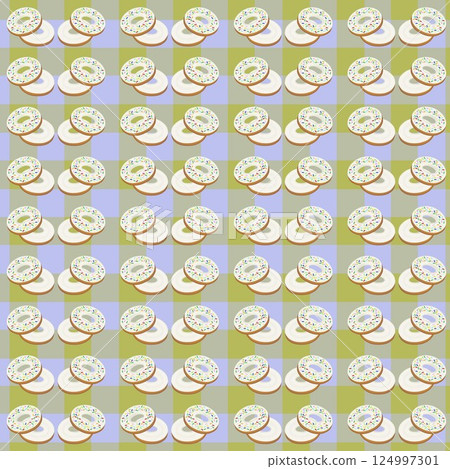 Donut wallpaper illustration 124997301