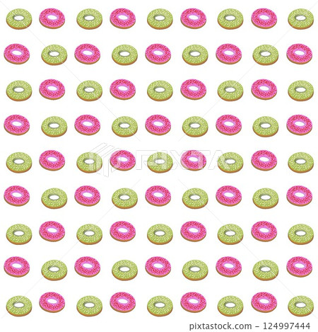 甜甜圈壁紙插圖 124997444