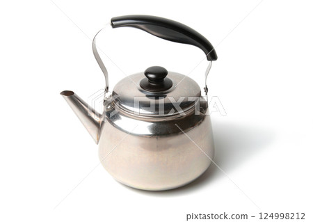 Kettle on white background 124998212