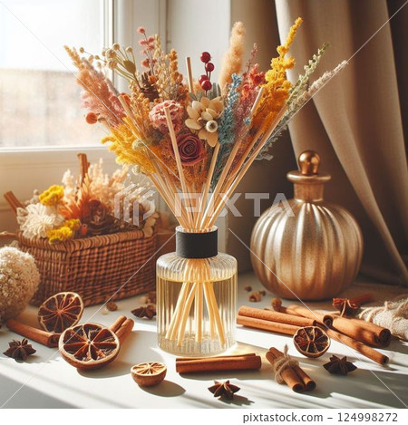 Organic room fragrance! Dried flowers and fruits Organic room fragrance! Dried flowers and fruits 124998272