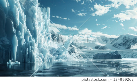 Melting Glaciers And Rising Sea Level 124999262