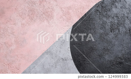 Blush Pink And Grey Texture Abstract Background 124999383