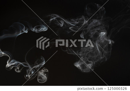 Flowing smoke curves Flowing smoke curves 125000326