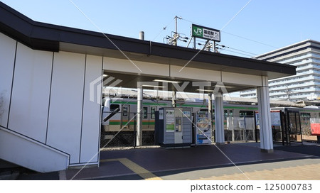 Escalators installed at the east exit of Hasuda Station on the JR Tohoku Line (Utsunomiya Line) Escalators installed at the east exit of Hasuda Station on the JR Tohoku Line (Utsunomiya Line) 125000783
