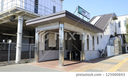 JR東北線蓮田站東口設置手扶梯 125000843