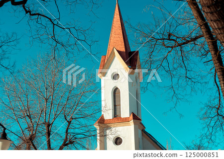 Reformed Church (Kozponti Reformatus Templom). Kispest, Budapest. Hungary 125000851
