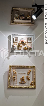 Decorative paintings for interiors. Model paintings from 3D objects. Decorative paintings for interiors. Model paintings from 3D objects. 125001111